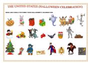 English Worksheet: HALLOWEEN CELEBRATION