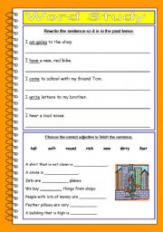 English worksheet: Word Study