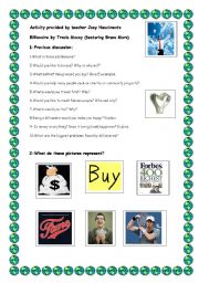 English Worksheet: Billionaire