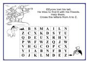 English Worksheet: Alphabet eith Winnie
