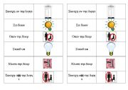 English Worksheet: Actions