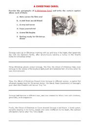 English Worksheet: A Christmas carol