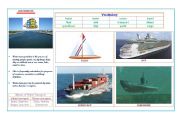 English Worksheet: Transportation - Waterways