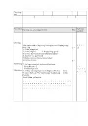 English Worksheet: teacher plant
