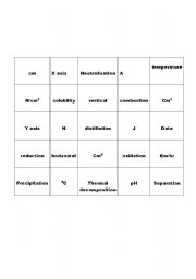 English worksheet: SPALT GAME 