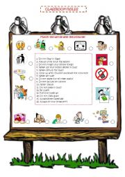 English Worksheet: Classroom english