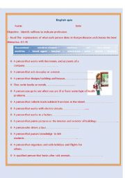 Suffixes to indicate proffesion