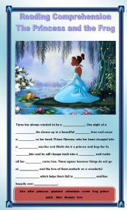 English Worksheet: Reading Comprehension