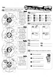 English Worksheet: What Do They Series_04 Sports (Fully Editable)