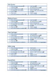 English Worksheet: Question cards DO/DOES