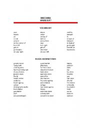 English Worksheet: Places around town