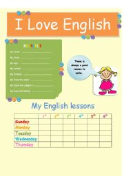 English Worksheet: Students Profile 