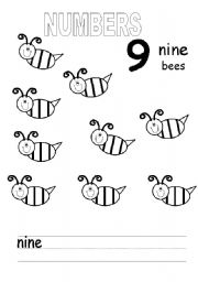 English worksheet: numbers