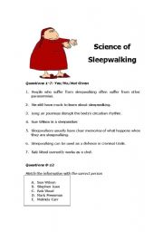  Science of Sleepwalking