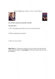 English Worksheet: Content English Mind Mapping about the Outsiders