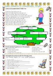 English Worksheet: Speaking series (2 ) - Personal information  - 