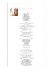 English Worksheet: Falling for you - Colbie Cailat
