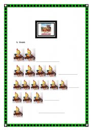 English Worksheet: Chicken run movie session