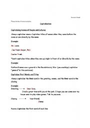 English worksheet: ESL Speaking Rubric