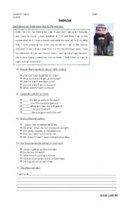 English Worksheet: Present Simple- Up Movie