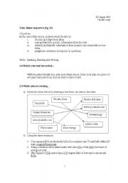 English worksheet: RD AUGUST 2005 - Home Improved 