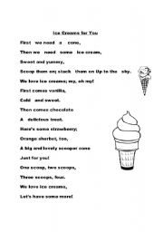 English worksheet: poem comprehension