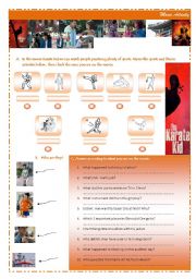 English Worksheet: The Karate Kid - 2010 - movie activity