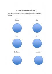 English Worksheet: If Youre Happy and You Know It