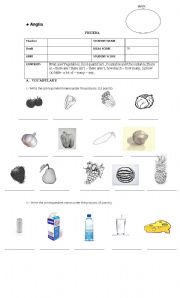 English Worksheet: COUNTABLE AND UNCOUNTABLE