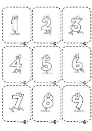 Numbers (1-90 ) FLASCHCARDS - FULLY EDITABLE