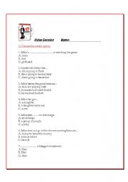 English Worksheet: Movie 17 AGAIN 