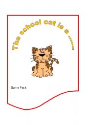 English Worksheet: The School Cat - Part 1