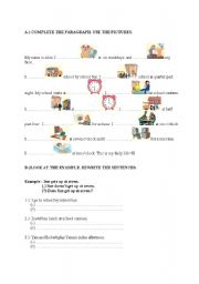 English Worksheet: the simple present tense