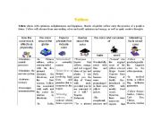 English Worksheet: Yellow colour