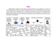 English Worksheet: Pink colour