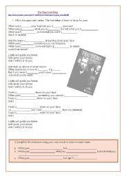 English Worksheet: Fix You - ColdPlay