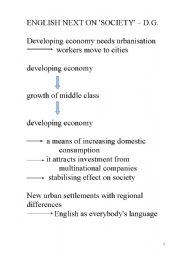 English Worksheet:  LESSON: society