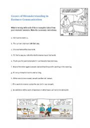 English worksheet: Language correction