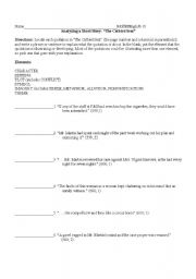 English Worksheet: 