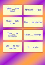 English Worksheet: Verb to be for Kids