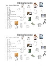 Clothes and accessories