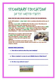 English Worksheet: Reading comprehension exercises