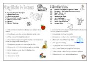 English Worksheet: English Idioms