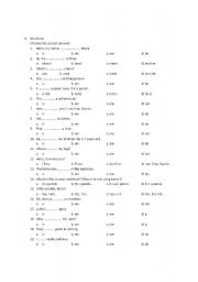 English Worksheet: pre-beginner 1 test