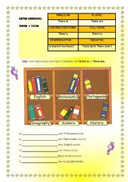 English Worksheet: Extra Exercises - There + to be