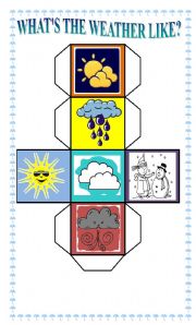 English Worksheet: weather