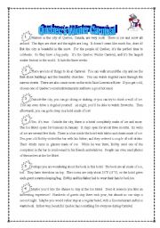 English Worksheet: READING EXERCISE