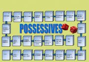 English Worksheet: POSSESSIVES, GAME