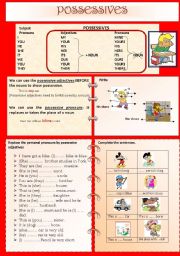 POSSESSIVES