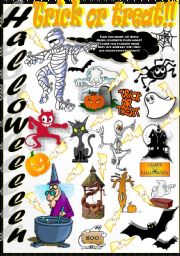 English Worksheet: HALLOWEEN!